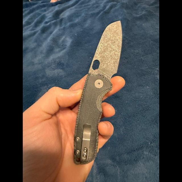 Urban EDC Vox F5.5 Knife | Green Micarta Pocket Knife