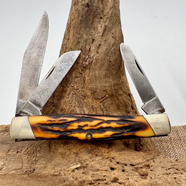 Bladebinge - Camillus Model 89 New York USA Vintage 3 Blade