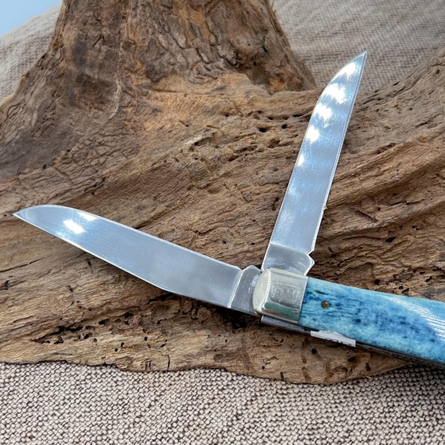 Bladebinge - Case XX, Wharncliffe Trapper, 6254W, Denim Blue