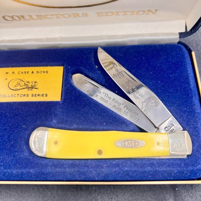 Bladebinge - Case XX W.R. Case & Sons Collectors Series Elvis