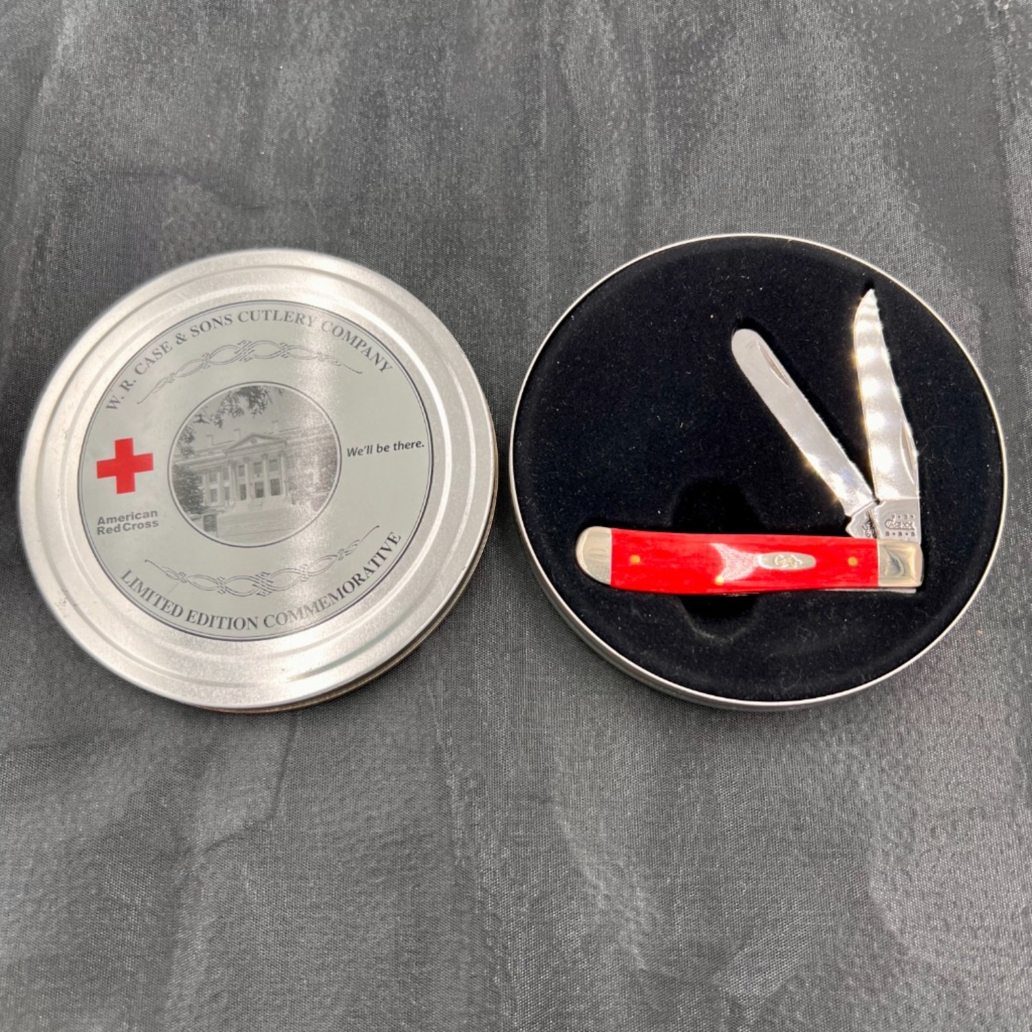 Bladebinge - US W.R. Case XX & Sons Limited Red Cross Folding