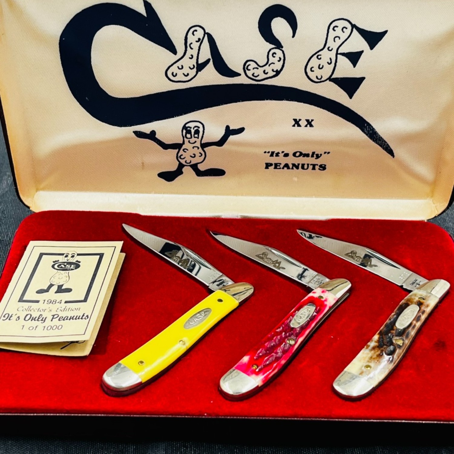 Bladebinge - Case XX Limited Edition 1984 “It's Only Peanuts” #673