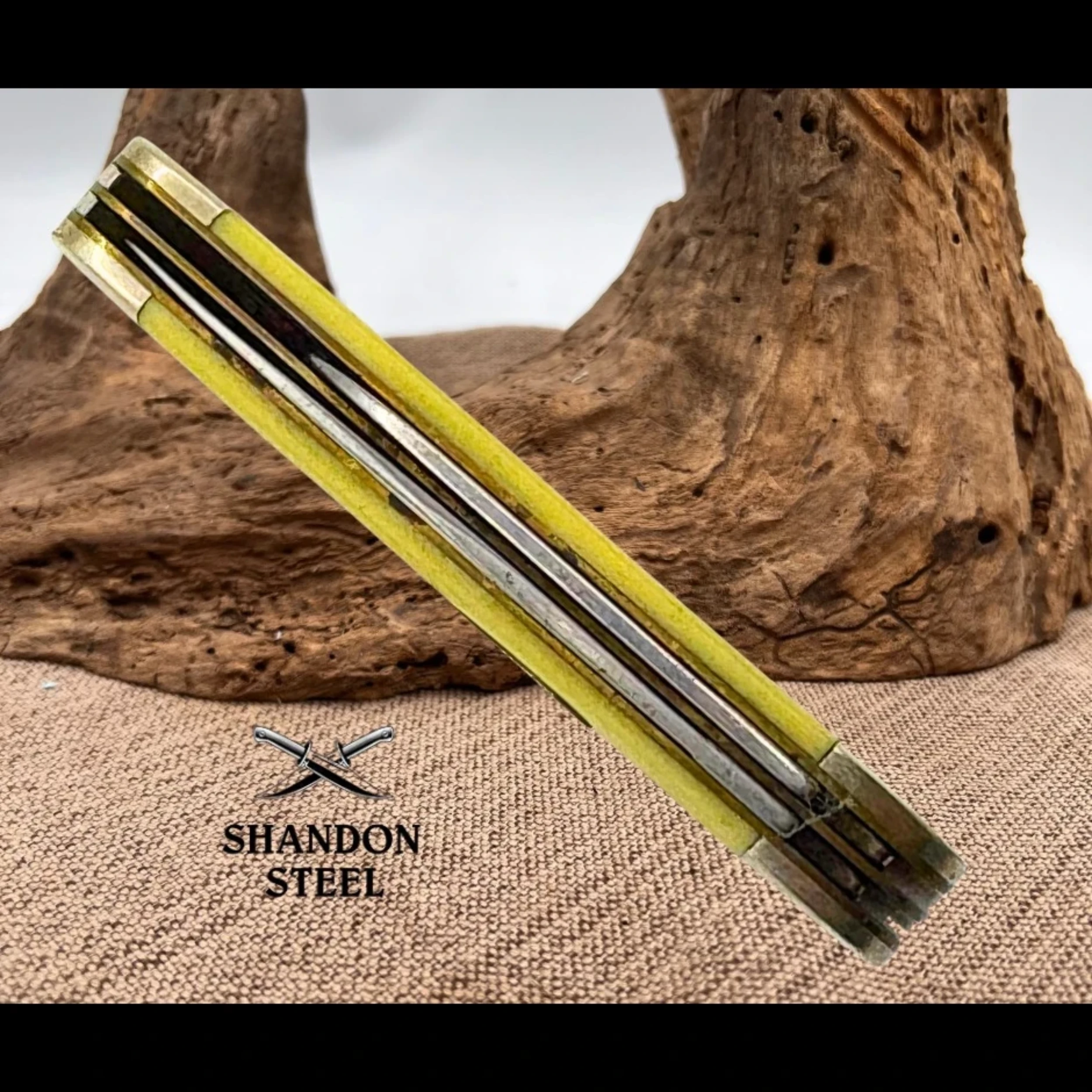 Bladebinge - CASE XX KNIVES 1993 YELLOW SYNTHETIC PEANUT SS 3220