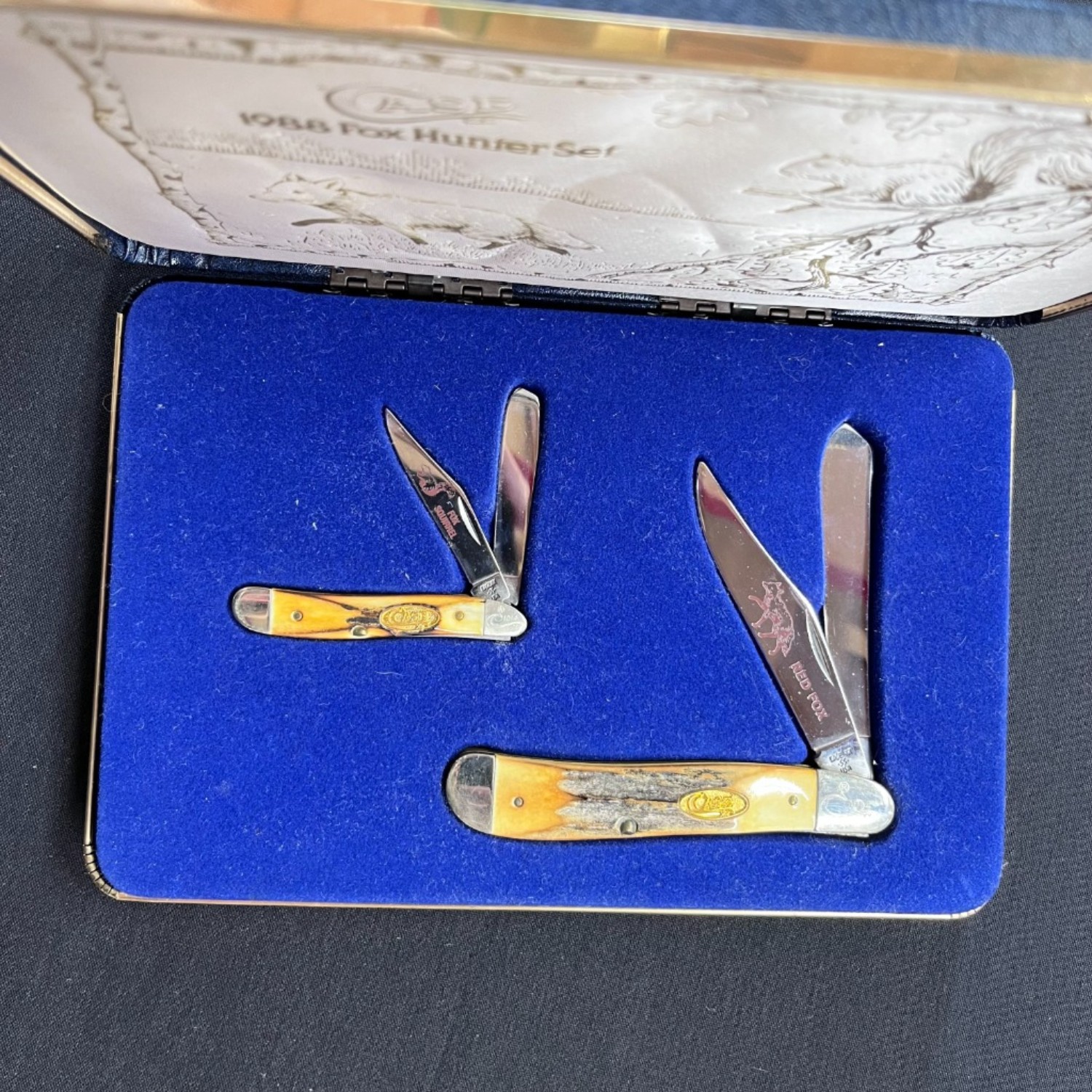 Bladebinge - CASE XX 1988 LIMITED EDITION FOX HUNTER KNIFE SET
