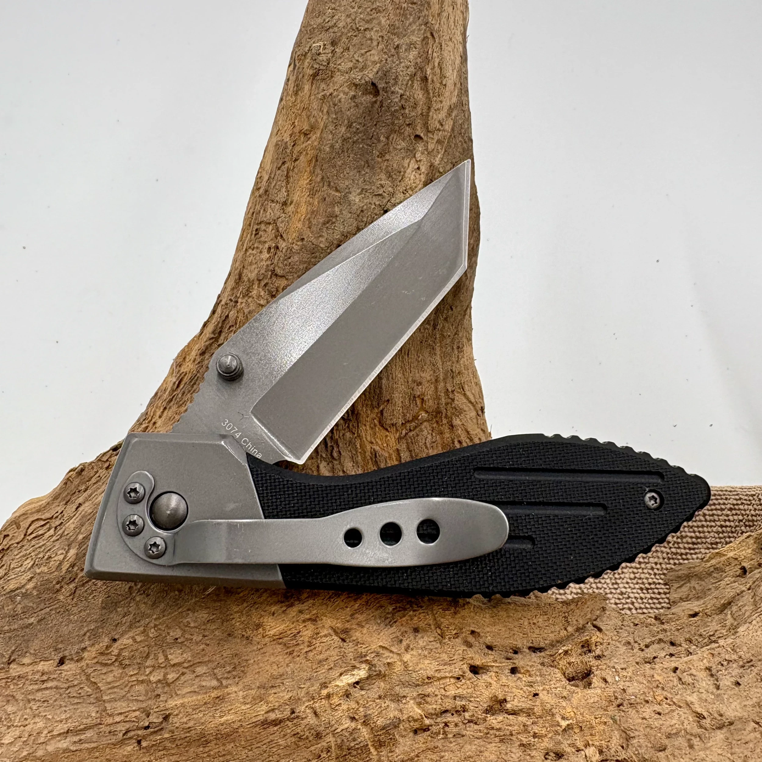 Bladebinge - Kabar 3074 Warthog G10 Handle Folder Tanto Pocket Knife ...