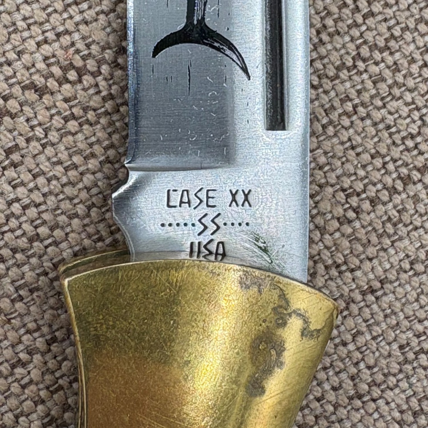 mako Bladebinge - CASE XX USA P158 LSSP KNIFE 1981 9 Dot Mako Leather