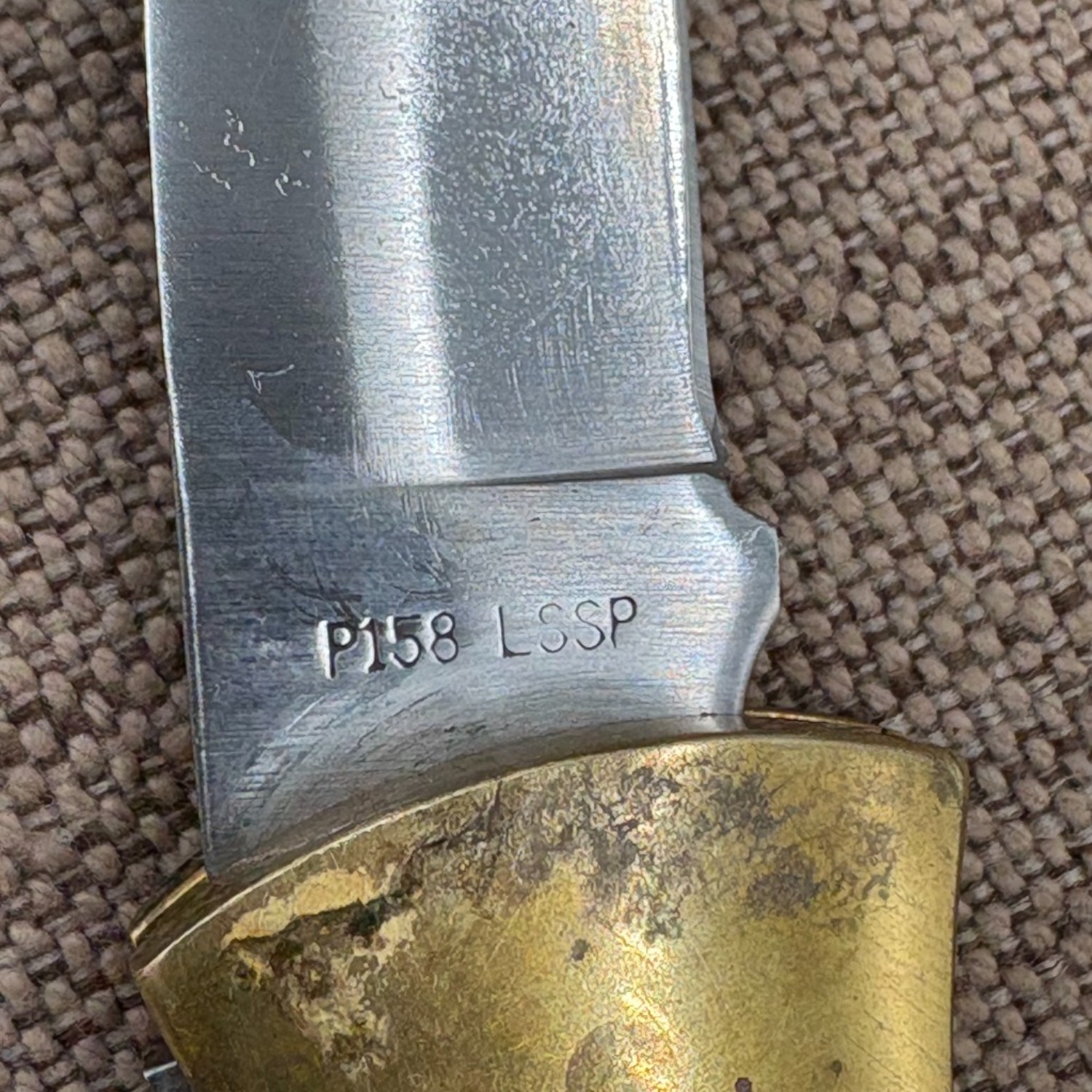 Bladebinge - CASE XX USA P158 LSSP KNIFE 1981 9 Dot Mako Leather