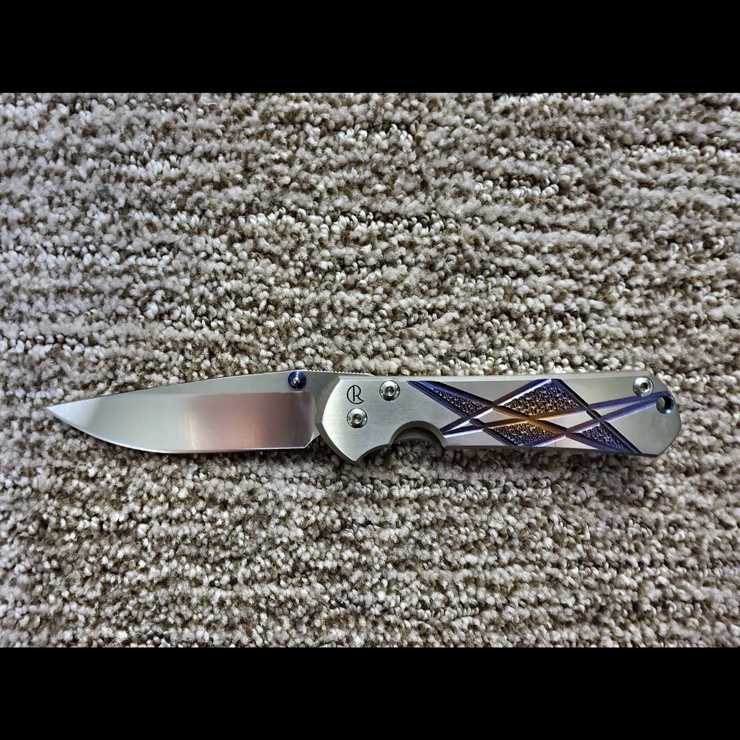 Christoffer Reeves Bladebinge - Chris Reeve Small Sebenza 31 Unique Graphic #7 - S35VN