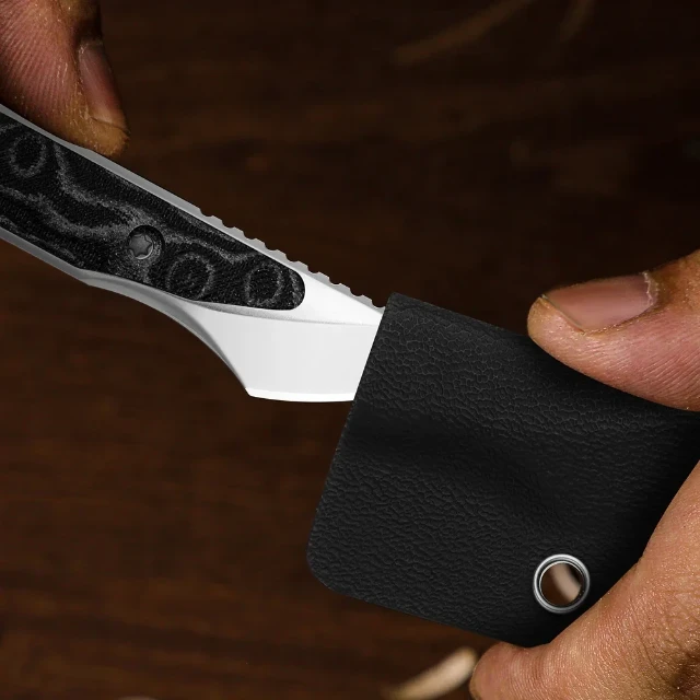Bladebinge - Kizer Cutlery Zach Severn Cannoli Fixed Blade Keyring Neck ...