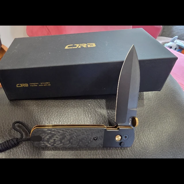 Bladebinge - CJRB Perfect Locust S90V, Titanium & Carbon Fiber