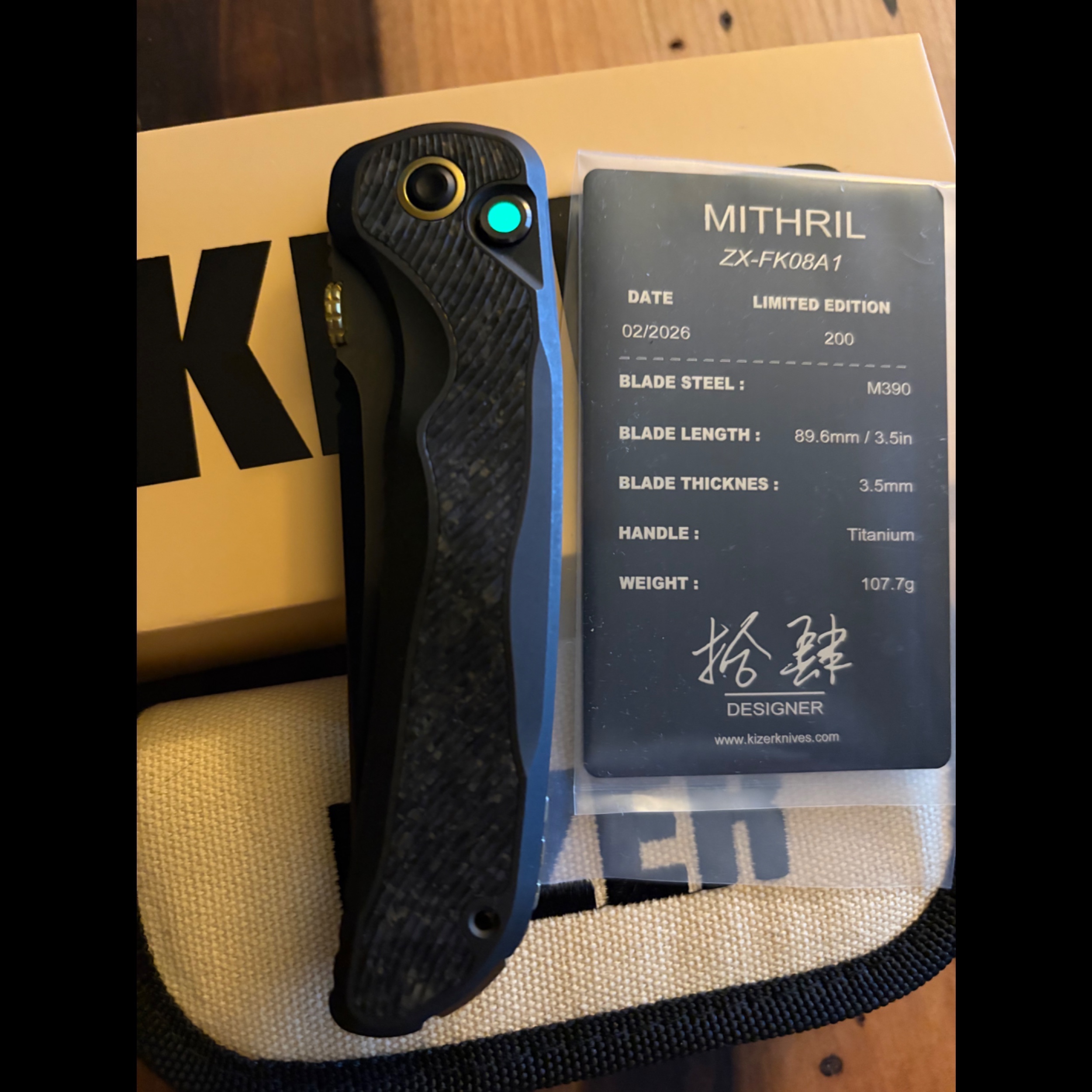 Bladebinge - Kizer Mithril