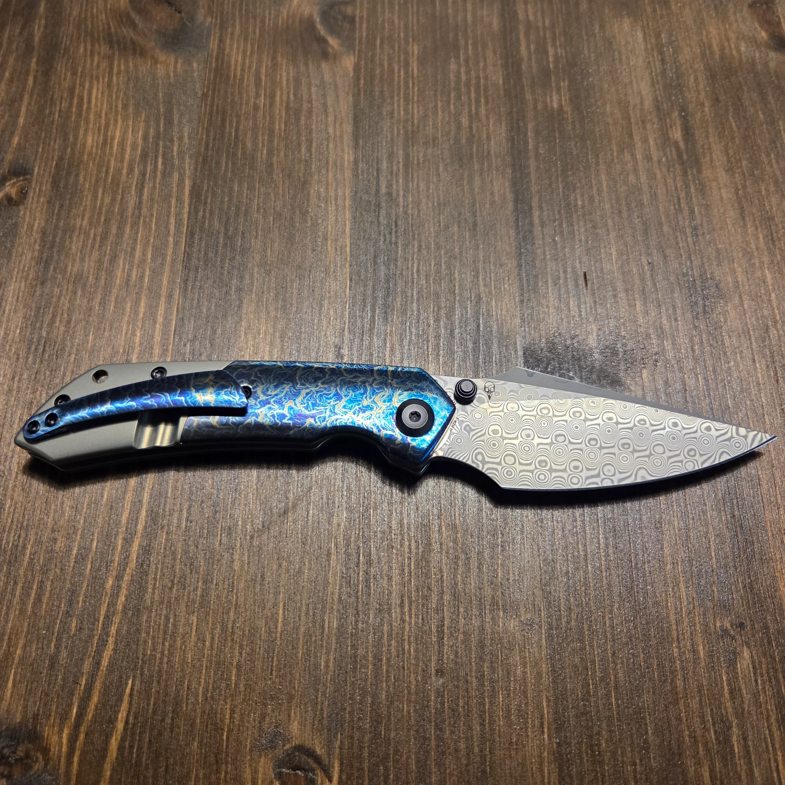 Bladebinge - KANSEPT Fenrir Liner Lock Blackwash Titanium with