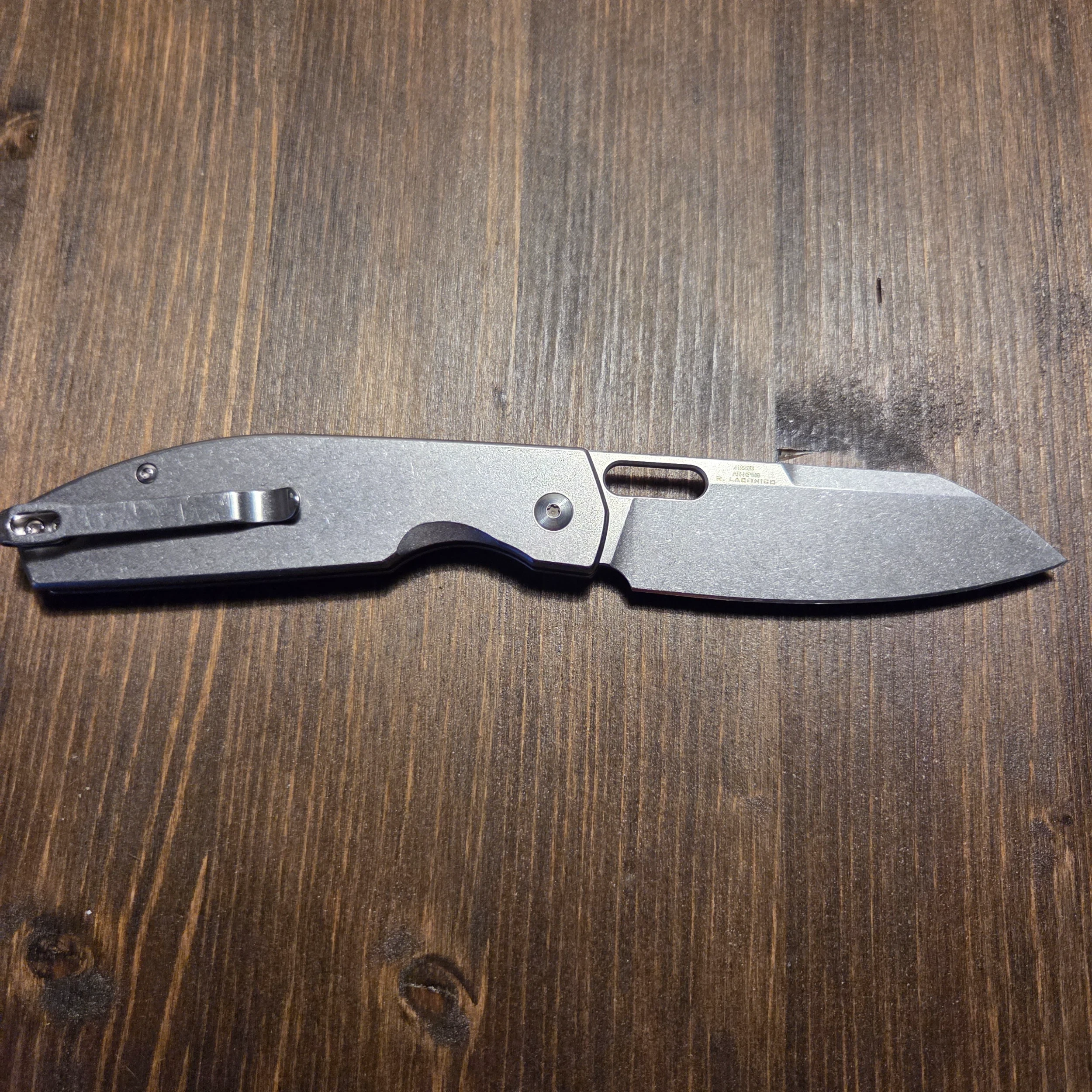 Bladebinge - CJRB Ekko J1929 Button Lock AR-RPM9 Steel Blade Folding Knives