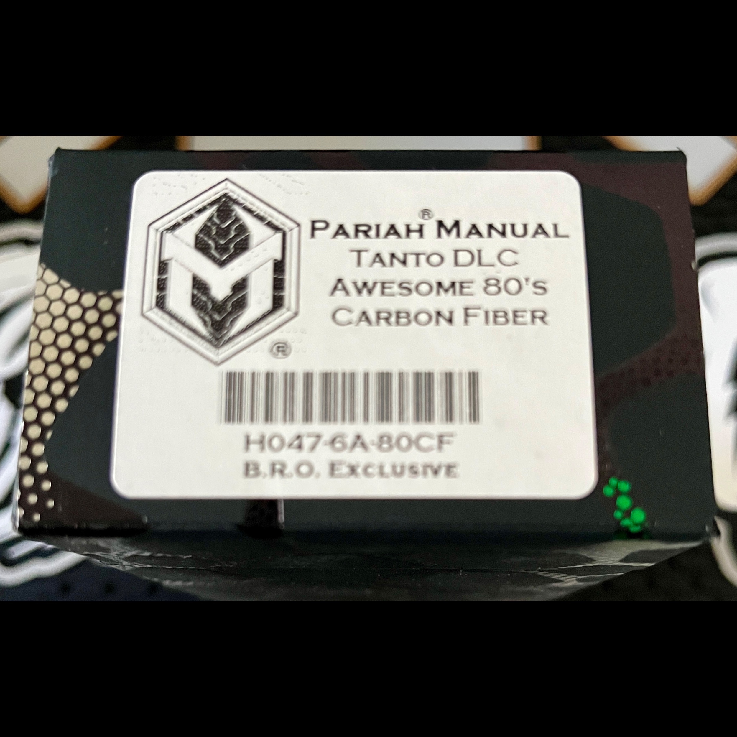 Bladebinge - Heretic Pariah Manual - Tanto DLC Magnacut - 80s Camo